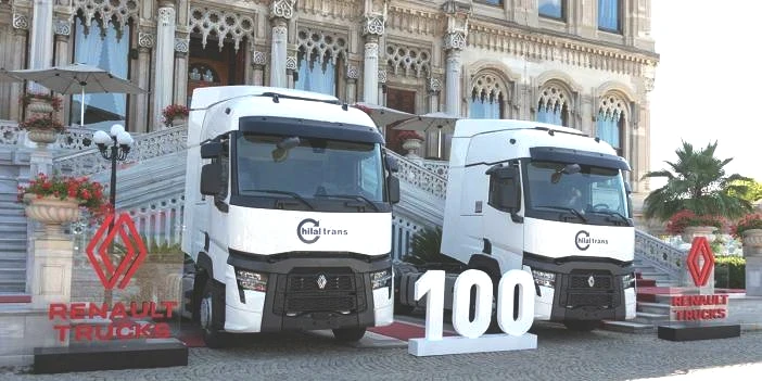 100 Yeni Renault Trucks T 480 Çekici, Hilal Trans Filosuna Katıldı: 200 Araçlık Güçlü İş Birliği!